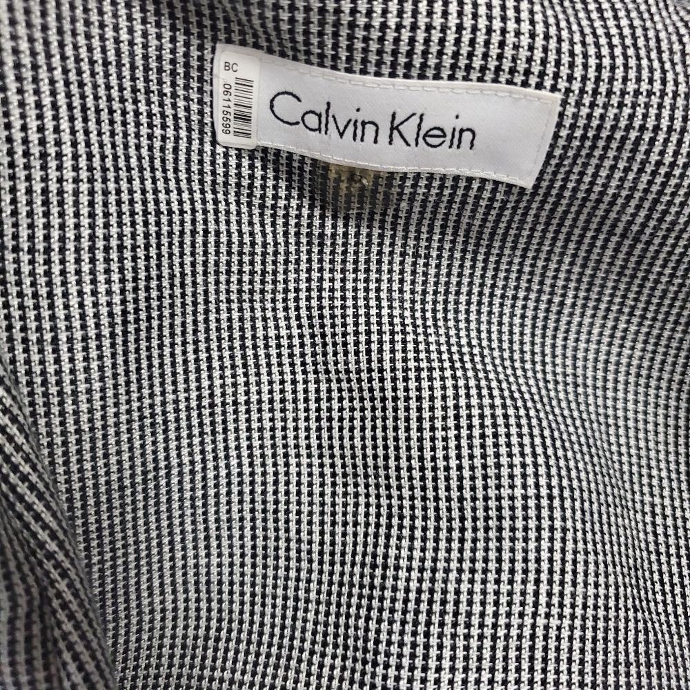 Calvin Klein Open Front Blazer - Picture 4 of 6